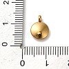 304 Stainless Steel Black Enamel Charms STAS-R009-01G-Z-3