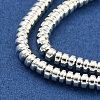 Electroplated Synthetic Non-Magnetic Hematite Beads Strands G-I360-E01-04-3