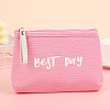 Waterproof Canvas Cosmetic Zipper Bags PW-WG637D7-04-1