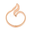 304 Stainless Steel Thin Curve Ring for Women RJEW-C086-26-RG-3