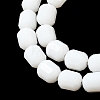 Opaque Column Glass Beads Strands EGLA-A043-02-UP02-4