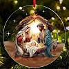 The Birth of Juses Acrylic Hanging Ornaments PW-WGE130A-02-2