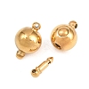 304 Stainless Steel Box Clasps STAS-Z203-02G-2