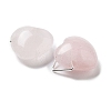 Natural Rose Quartz Pendants G-K371-02P-05-2