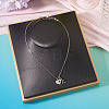 1Pc 304 Stainless Steel Cable Chain Necklaces NJEW-TA0001-24R-7
