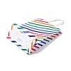 Stripe Print Paper Packing Tote Bags CARB-R001-01B-2