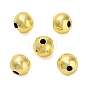 Round Brass Beads KK-A276-02B-G-1