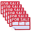 6Pcs Paper For Sale Sign Car Stickers DIY-CP0014-03-1