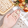 150Pcs Unfinished Wood Beads WOOD-PA0001-83A-3