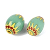 Handmade Millefiori Glass Barrel Beads LA-N002-19-2