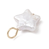 Natural Keshi Pearl Charms PALLOY-JF04240-01-5