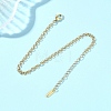 Brass Rolo Chains Bracelets for Women BJEW-JB12780-2