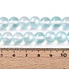 Baking Paint Transparent Glass Beads Strands DGLA-N011-10mm-05-4