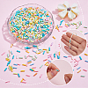 60G Baking Paint Glass Tube Beads GLAA-SC0003-43A-5