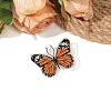 Acrylic Butterfly Alligator Hair Clips PW-WG483D5-01-1