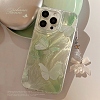 Summer Green Butterfly TPU Plastic Mobile Phone Cover PW-WG901B1-05-3