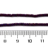 Electroplated Non-magnetic Hematite Beads Strands G-P571-A01-01G-4