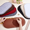 8Pcs 8 Colors Felt Bag Bottoms FIND-PH0038-09-3