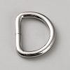 Zinc Alloy D Ring Suspension Clasps FIND-WH0366-051B-1