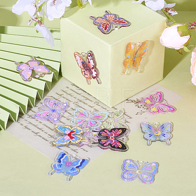 DIY Butterfly Dangle Earring Making Kit DIY-TA0006-34-1