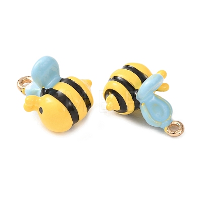 Alloy Enamel Pendants ENAM-F162-02B-03-1