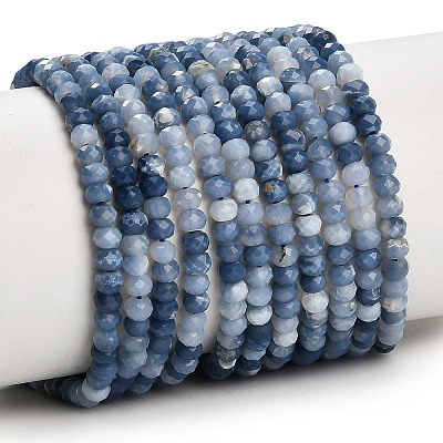 Natural Blue Opal Beads Strands GG-CBA4399-C03-02-1