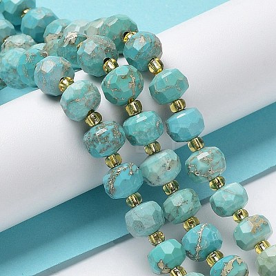 Natural Howlite Beads Strands G-E604-D01-A-1