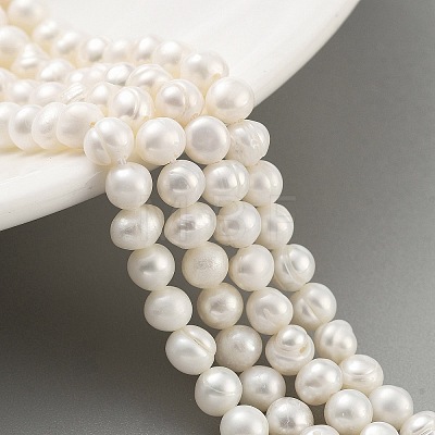 Natural Cultured Freshwater Pearl Beads Strands PEAR-C003-10B-1