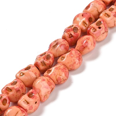 Synthetic Turquoise Beads Strands TURQ-F019-02G-1