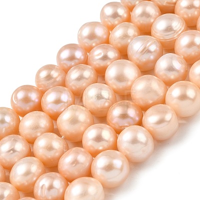 Natural Cultured Freshwater Pearl Beads Strands PEAR-I007-07S-02-1