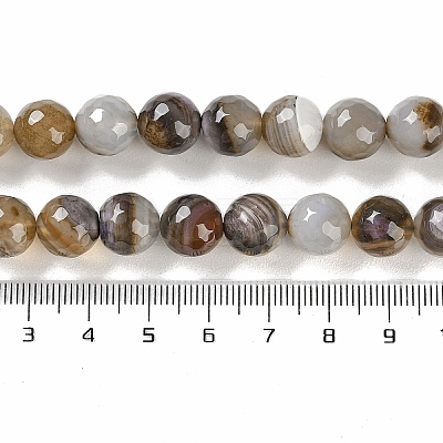 Natural Agate Beads Strands G-M437-B01-01M-1