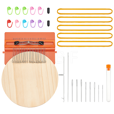 Minitype Knitting Machine Tool Set DIY-WH0453-51-1