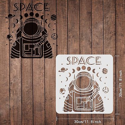Plastic Reusable Drawing Painting Stencils Templates DIY-WH0172-400-1
