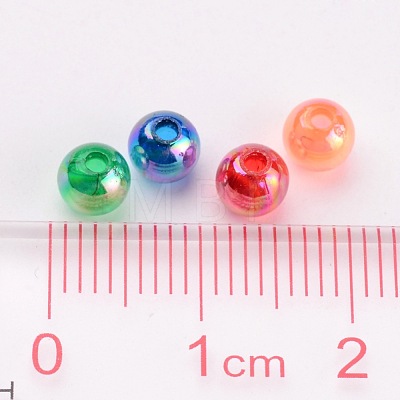Eco-Friendly Transparent Acrylic Beads PL730M-1