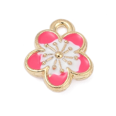 Alloy Enamel Pendants FIND-Z070-05G-01-1