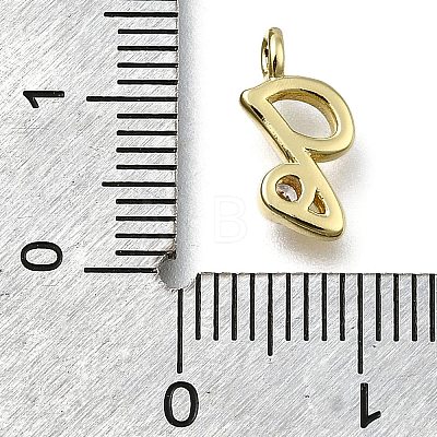 Brass Micro Pave Cubic Zirconia Pendants KK-B132-12G-Q-1