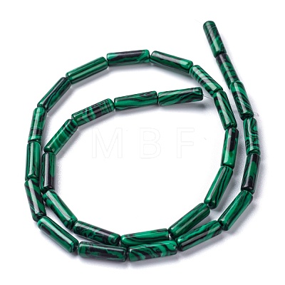 Synthetic Malachite Beads Strands G-F247-41-1