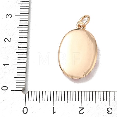 Printed Brass Pendants KK-CBA9B3D-02G-04-1