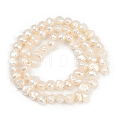 Natural Cultured Freshwater Pearl Beads Strands PEAR-P064-19G-05A-01-1