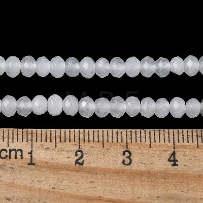 Natural Malaysia Jade Rondelle Beads Strands G-E316-2x4mm-63-1