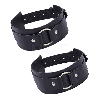 PU Leather Waist Harness Belts for Men DIY-WH0899-758-1-1