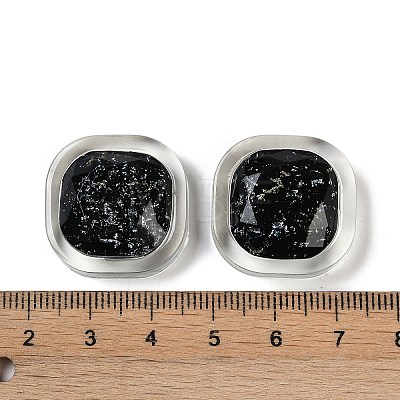 Transparent Epoxy Resin Glitter Powder Decoden Cabochons CRES-S367-17A-1