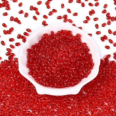 Transparent Glass Beads GLAA-Q113-01A-A02-1