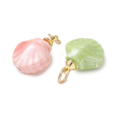 Handmade Porcelain Pendants PALLOY-JF05901-1