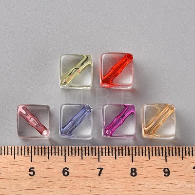 Transparent Acrylic Beads X-TACR-S154-25A-1