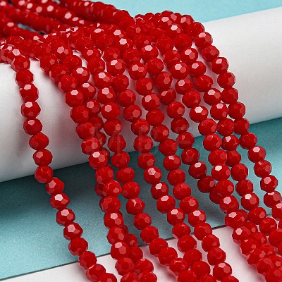 Opaque Glass Beads Stands X-EGLA-A035-P4mm-D16-1