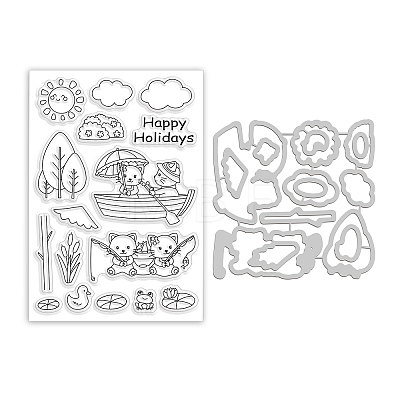 Globleland DIY Holiday Theme Scrapbook Making Kits DIY-GL0003-84-1