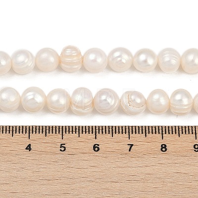 Natural Cultured Freshwater Pearl Beads Strands PEAR-I007-07J-08A-1