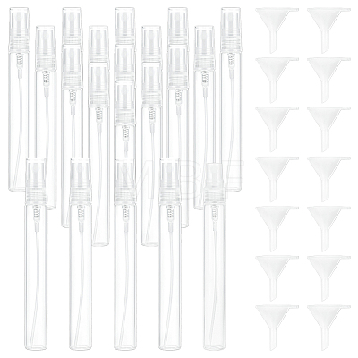 20Ocs Glass Refillable Perfume Bottle AJEW-NB0009-13-1