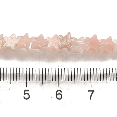 Natural Pink Opal Beads Strands G-G085-B36-02-1